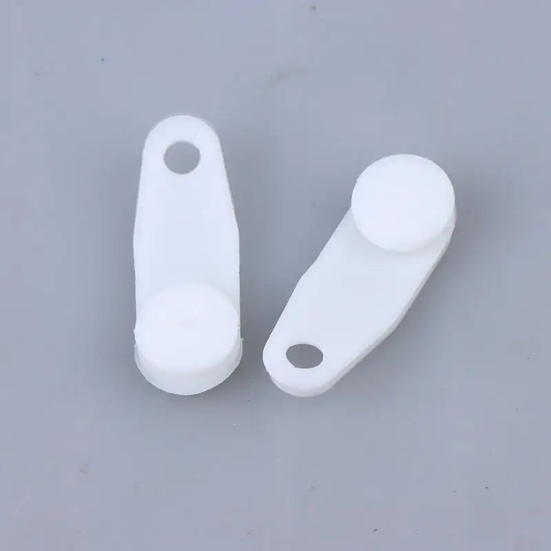 New 50Pcs Multifunction Drapery Hooks Plastic Curtain Track Clips Easy To Use Durable White Curtain Track Hooks Bedroom