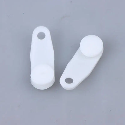 New 50Pcs Multifunction Drapery Hooks Plastic Curtain Track Clips Easy To Use Durable White Curtain Track Hooks Bedroom