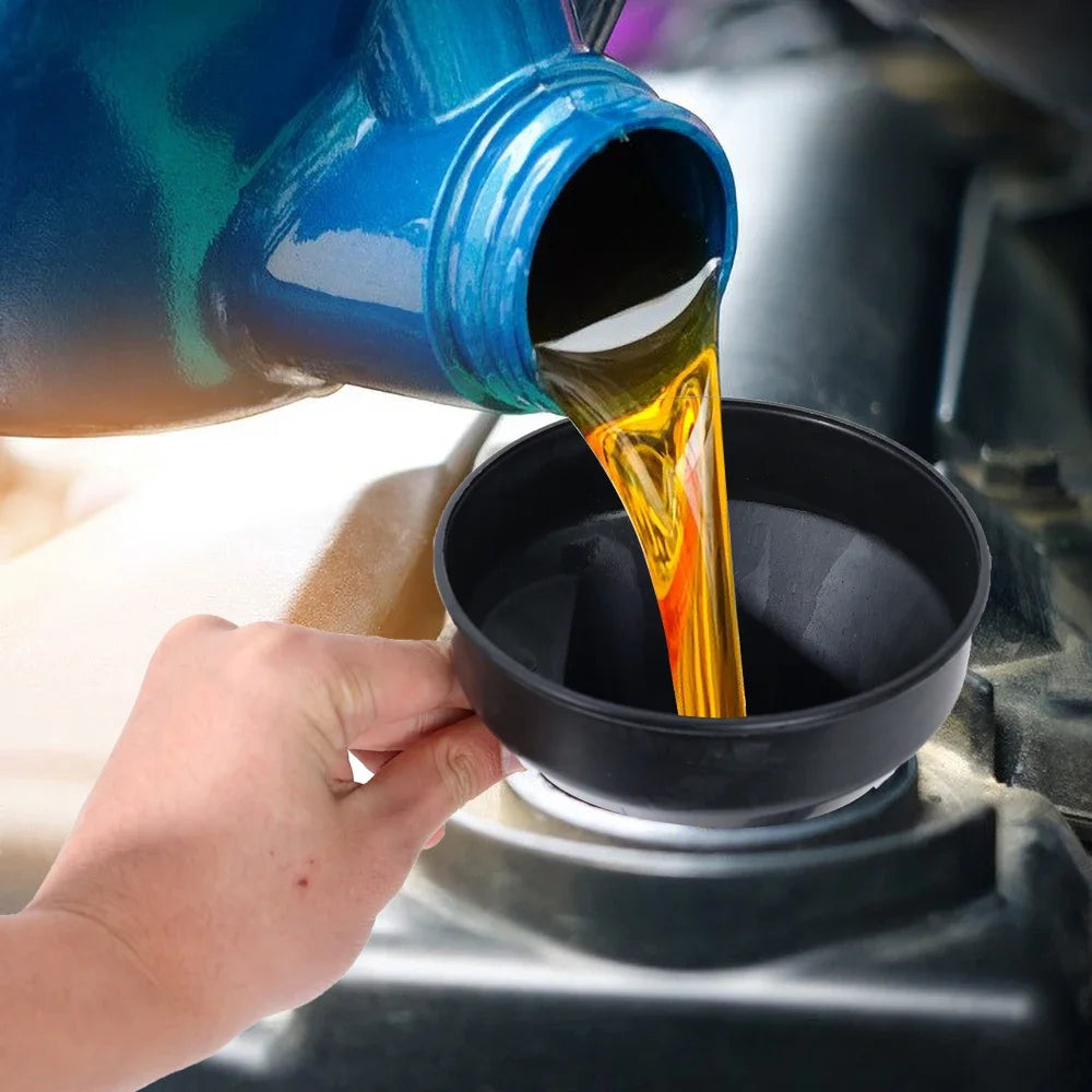 Engine Refueling Funnel with Filter for Car Motorcycle Truck Oil Gasoline Filling Strainer Extension Pipe Hose Funnels Tool