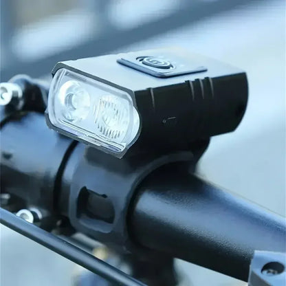 Rechargeable Bike Light Front Light Taillight Mini Night Safety Warning Lantern Bicycle Accessories for Night Outdoor Cycling