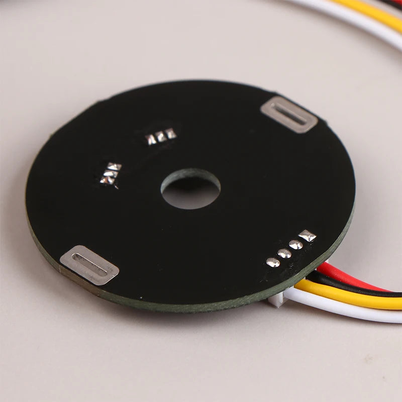 775-P16 Double Hall Magnet Encoder Code Plate Magnetic Induction Rotation Speed Direction Sensor Use To 775 DC Gear Motor