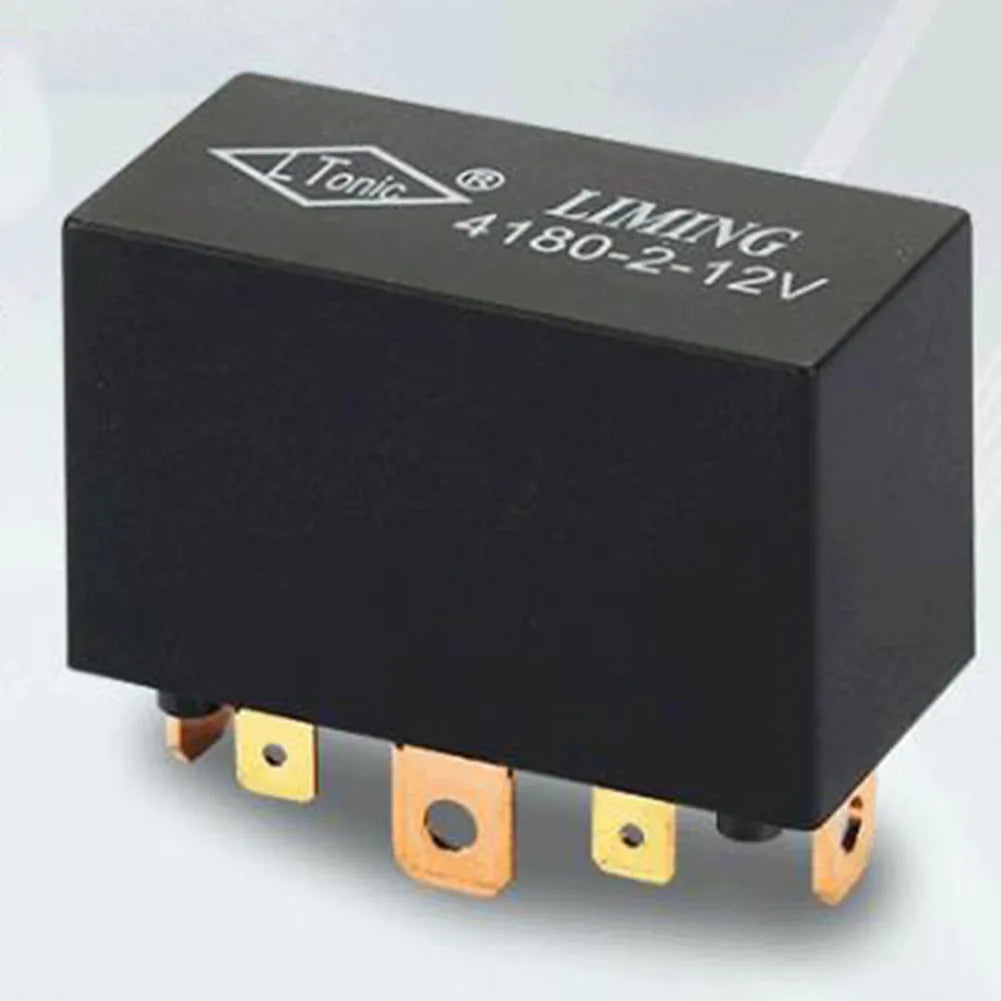 1PCS Winch Relay Contactor 12V 80A/100A 7-pin Automotive Relay 50x30x40 Black For ATV UTV Durable Electrical Equipment Parts