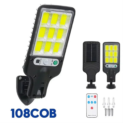 15000LM Solar Light Outdoor Sunlight Motion Sensor Wall Lamp 3mode Waterproof 240°lighting Lantern Garden Street Wall External