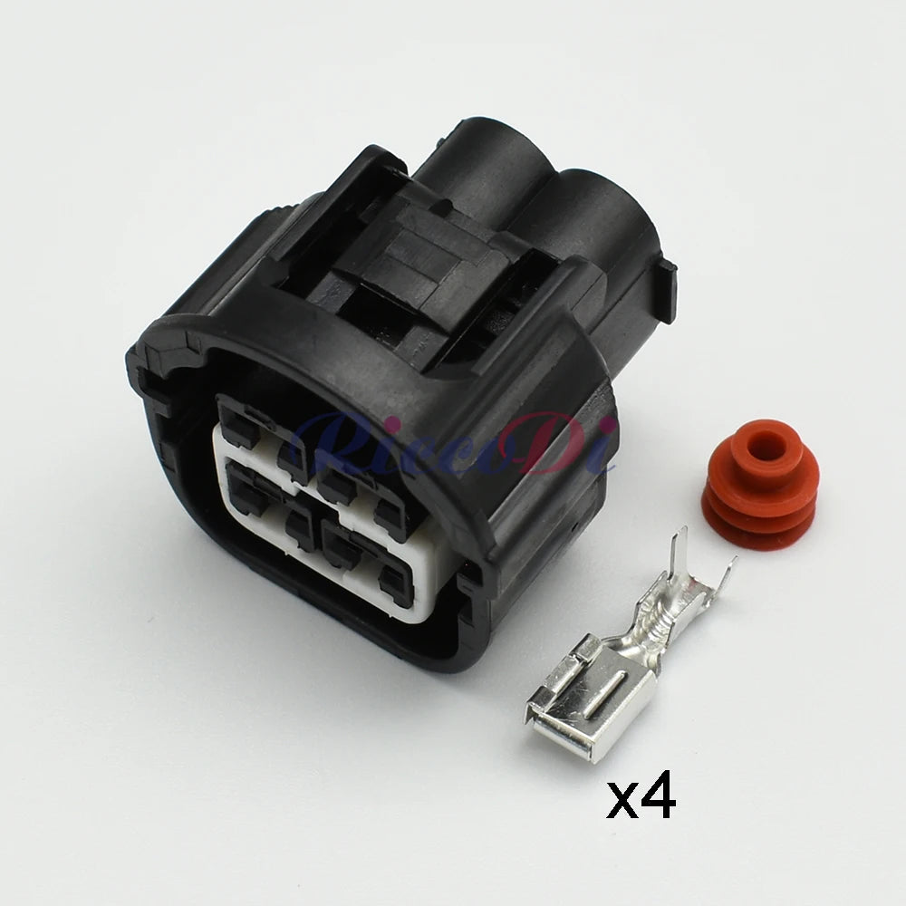 4 Pin Electric Fan Connector 7283-7041-40 7282-7041-40 DJ7041Y-4.8 4.8mm Waterproof PA66