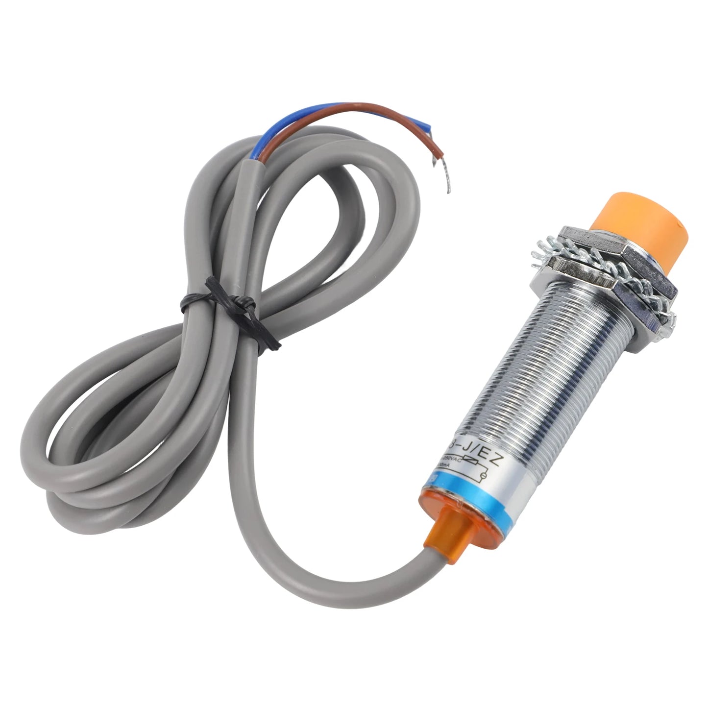 LJ18A3-8-J/EZ AC 90-250V 2-Wire Inductive Proximity Sensor Switch with 8mm Sensing Distance for Metal Object Detection