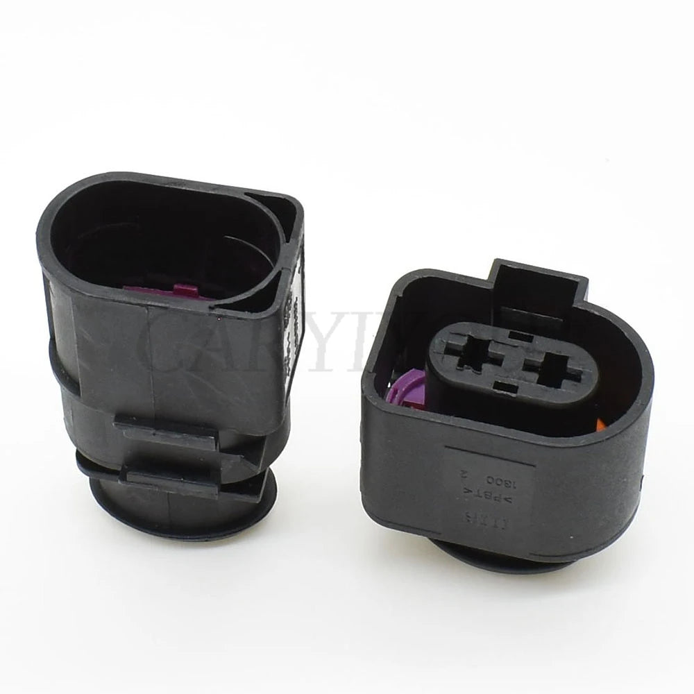 2 Pin Cooling Fan Connector 1J0973852 1J0973752 DJ70228-6.3 6.3mm for VW Audi Male Female