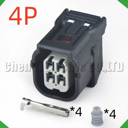 4 Pin Automotive Oxygen Sensor Connector – Front & Rear Oxygen Sensor Wire Harness Plug 6188-4776 6189-7039 for Honda Motor Company Civic Accord Odyssey CR-V