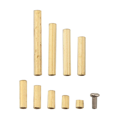 M2 Spacer Assortment Screw &amp; Nut Set 270pcs — Clear Storage Box for Electronics Assembly