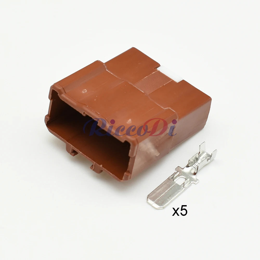 5 Pin 6.3mm Waterproof Connector 6098-0216 6098-0218 Female Male for Chevrolet Wiring Harness