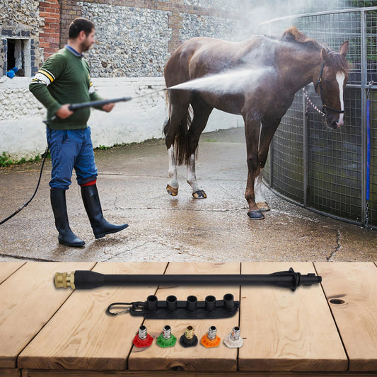 For Pressure Washer Spray Wand For Pressure Washer Quick Connect With 5 Nozzles 1/4inch Efficient Cleaning High Quality Sturdy