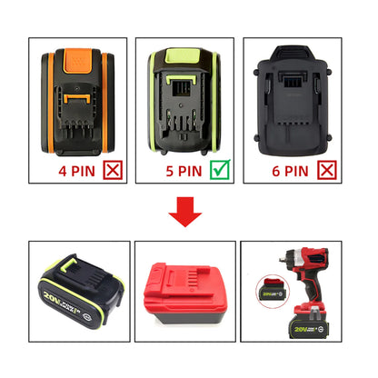 1111111111111111111111111111111111111111 18V 20V Lithium Power X Change Tool Compatibility Plastic Black