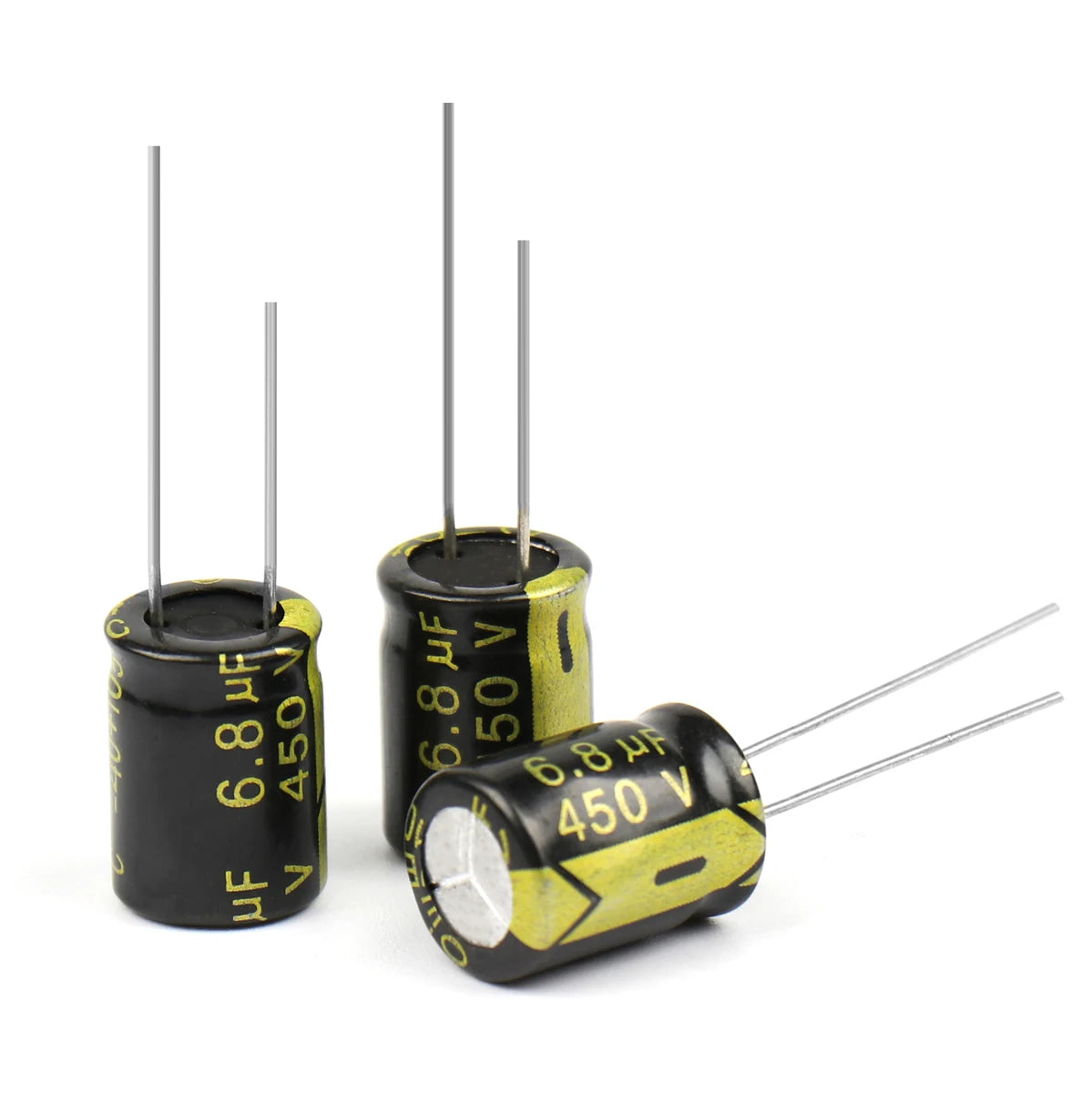 Aluminum Electrolytic Capacitor 450V 6.8uF High Frequency Low ESR Low Resistance