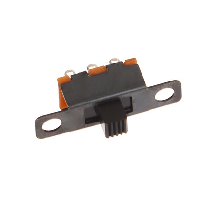 20Pcs 5V 0.3A Mini Size Black SPDT Slide Switch For Small DIY Power Electronic 3Pin 1P2T Slide Switch Toggle Switch