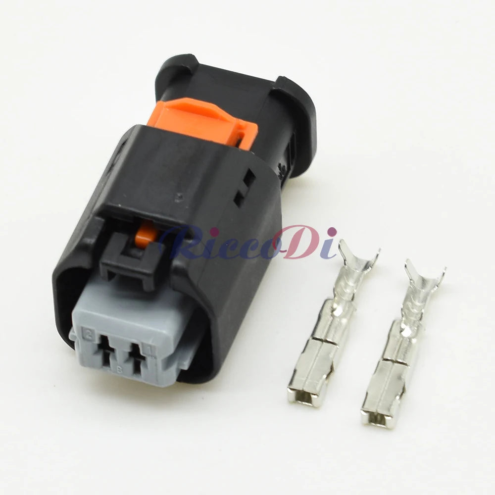 Automotive Sensor Connector Cable Socket 3 Type Compatible with 1801176-5