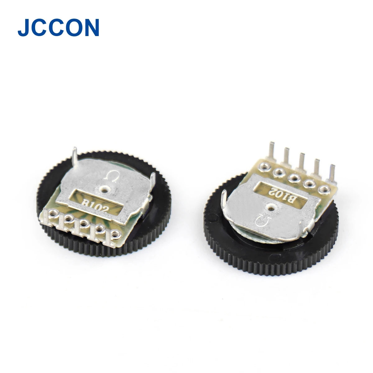 Double/Single Gear Tuning Potentiometer B102–104 1K–100K 3/5Pin Dual Dial