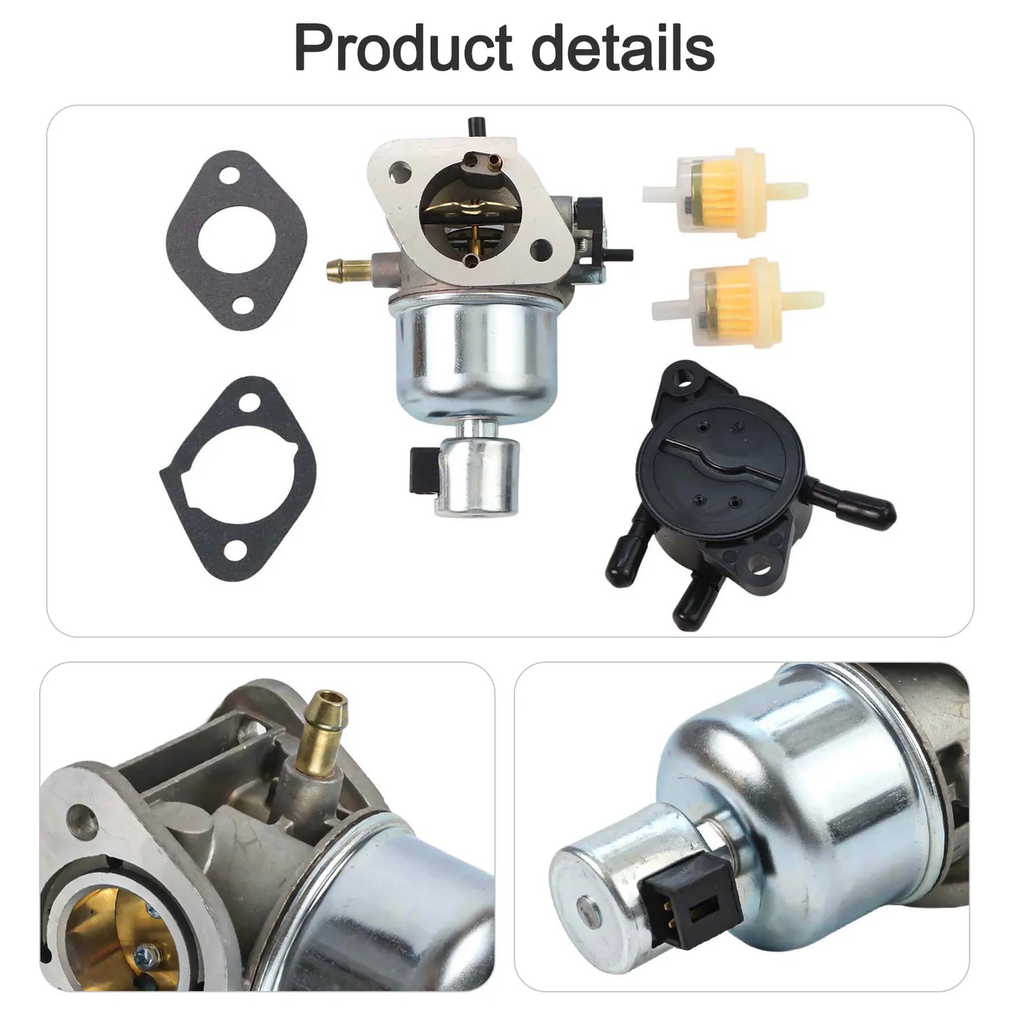 Agricultural Equipment Parts Carburetor Kit Minimized Downtime Features Quick And Easy Installation For X304 Models