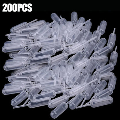 4ml Mini Dropper Pipettes for Cake Decor 50-200PCS