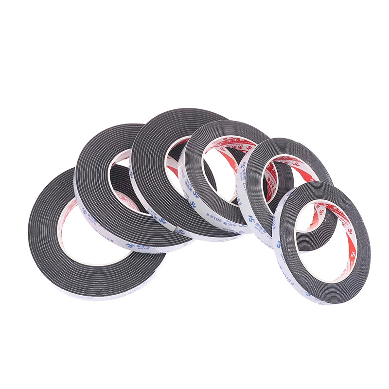 New Shock-resistant Universal Suitcase Wheel Cover 5M Luggage Wheel Mute Tapes Soundproof Sticker Door Window Gaps Sealed Tool