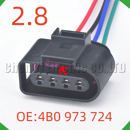 4 Pin Ignition Coil Connector 1J0973824 4B0973724 8K0973724 for VW Audi