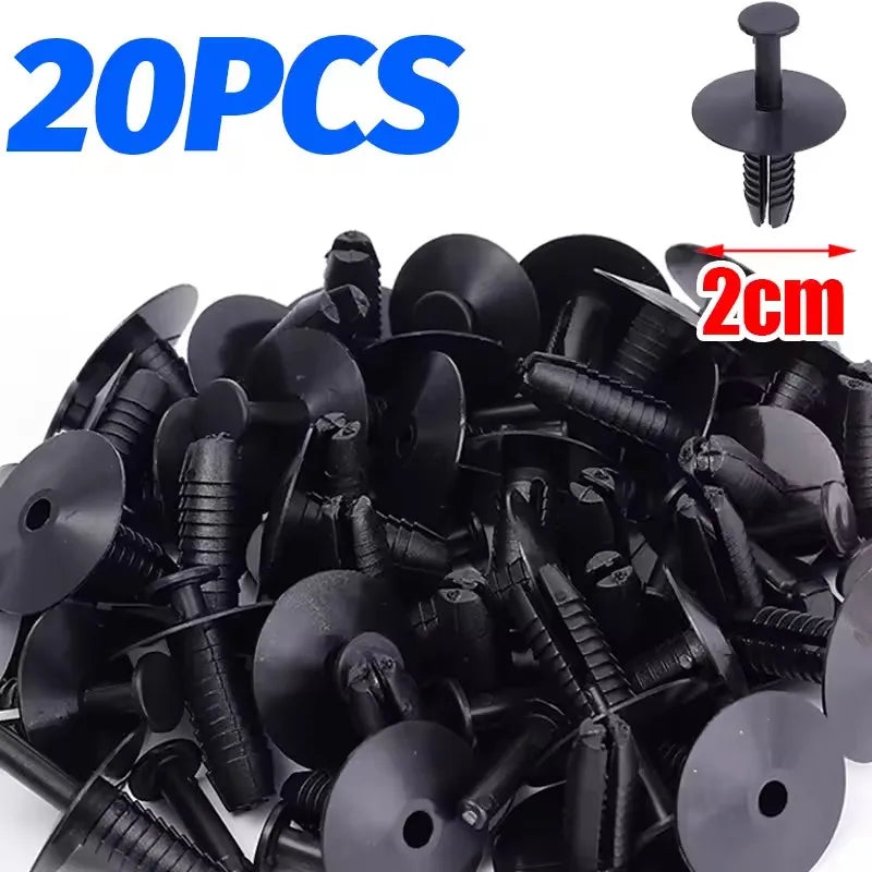 Car Bumper Trim Clip Retainer Push Rivet — Universal Fastener for BMW &amp; Mercedes Body Panels
