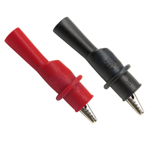 High Voltage Clips Test Leads Testing Equipment Versatile Connection Soldered Joints Ergonomic Grip For Multimeter Probes