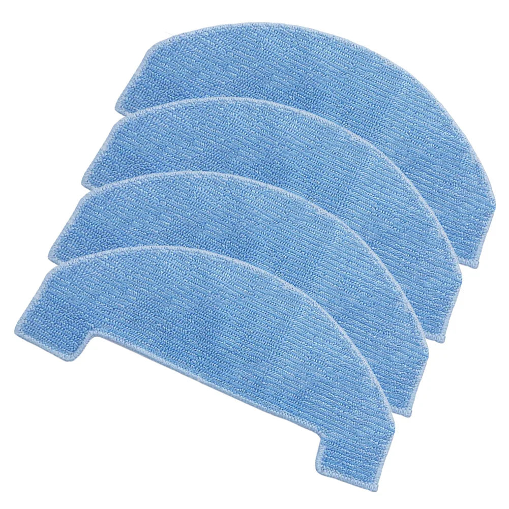 Mop Cloth Kit for ATVEL and For SmartGyro R80 Vacuum Cleaner Microfiber Material Choose Between 4 Pack or 10 Pack