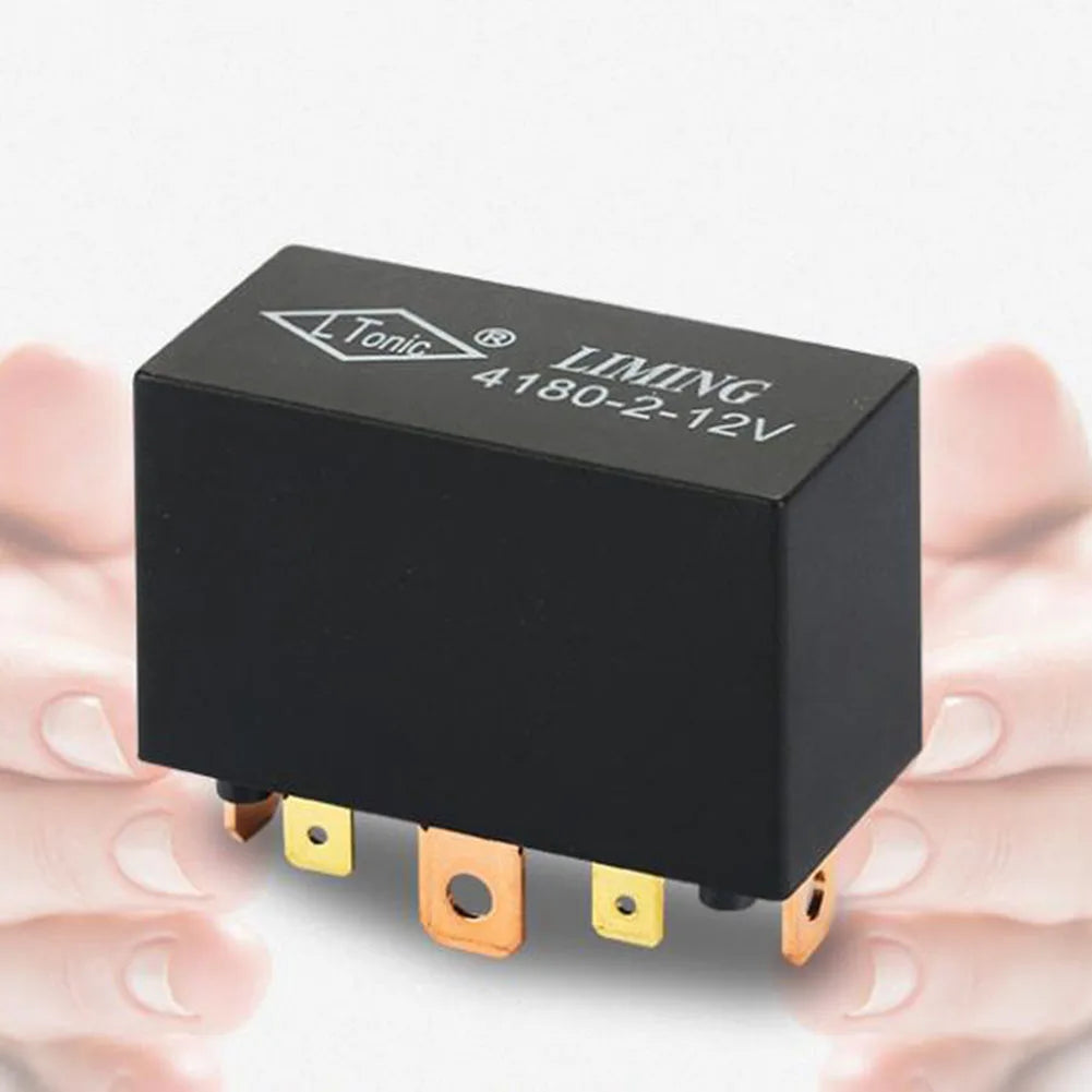 1PCS Winch Relay Contactor 12V 80A/100A 7-pin Automotive Relay 50x30x40 Black For ATV UTV Durable Electrical Equipment Parts