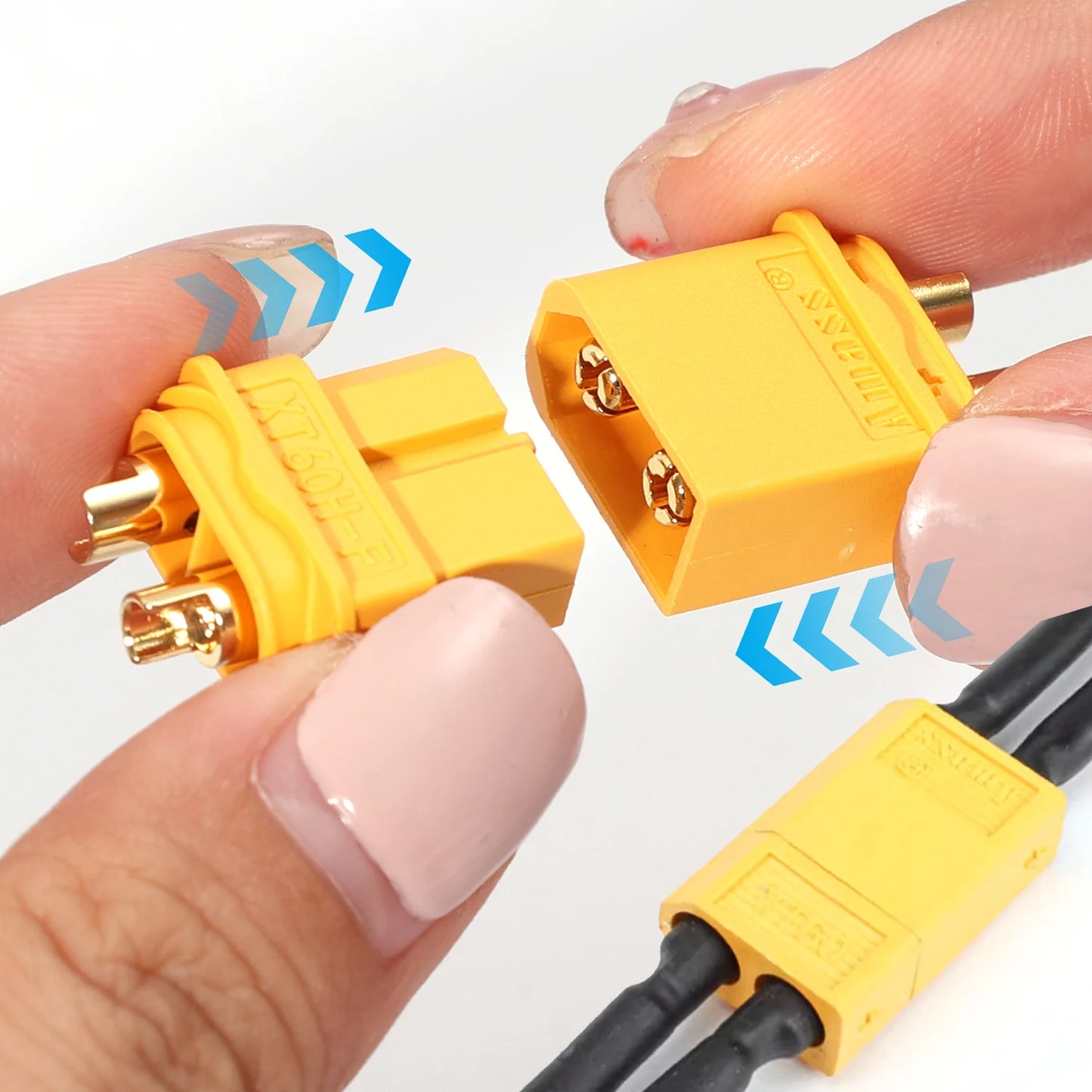 XT60H Plug Male Female Connector with Sheath for RC LiPo Battery