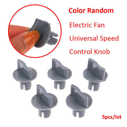 5Pcs Wall Fan Gear Timer Plastic Switch Twister Electric Fan Universal Speed Control Knob Table Fan