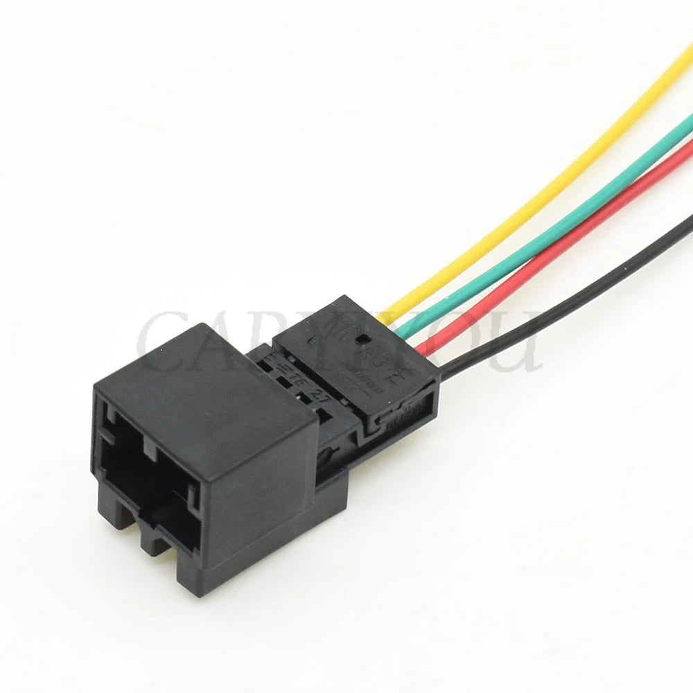 1-1670989-1 1534148 4 Pin Door Lifter Switch Plug Auto Wiring Harness Socket for VW Audi 8K0 973 754 8K0973754 8K0972994