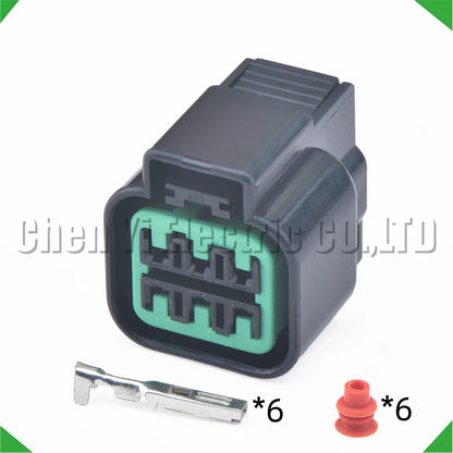 6 Pin Waterproof Headlight Connector PB621-06020 For Hyundai Kia