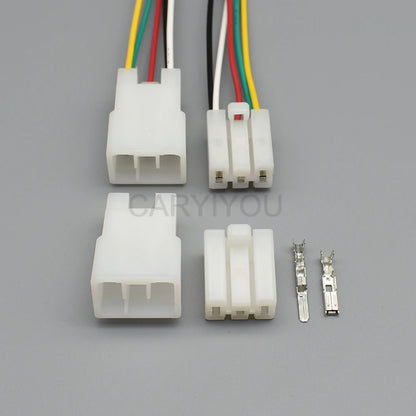 5 Pin Motorcycle AC Assembly Connector 172494-1 DJ7052-3 6.3mm Unsealed Male Female