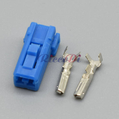 2 Pin Audio Tweeter Connector 174463-1 7123-8326 DJ7022Y-1.8 White Blue Instrument Panel