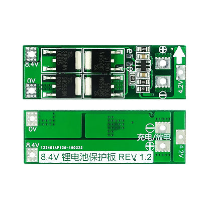 2S 7.4V/8.4V Li-ion Battery Protection Board – 20A Balanced BMS for 18650 Cells