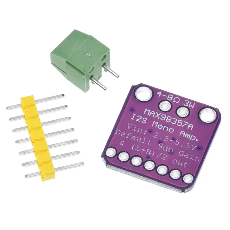 MAX98357 I2S Class D Audio Amplifier Module for ESP32 & Raspberry Pi