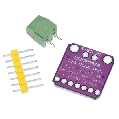 MAX98357 I2S Class D Audio Amplifier Module for ESP32 & Raspberry Pi