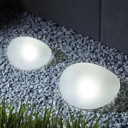 Solar Decorative Frosted Ground Lamp Outdoor Waterproof Garden Light