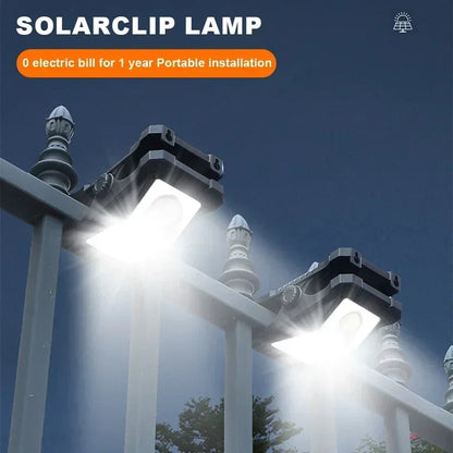 2PCS LED Solar Motion Sensor Lights IP65 Waterproof Security Lamp