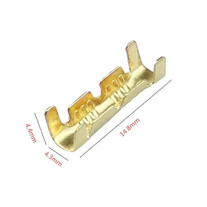 U-Shaped Electrical Wire Connectors Set 0.5-1.5mm² with Heat Shrink Tube Crimp Terminals Block for Fast Wiring Cable Lock