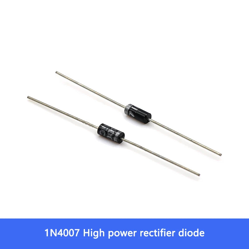 50pcs/lot 1N4007 1A 1000V DO-41 Rectifier Diode 4007 for Electronics Projects