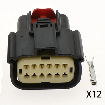 16 Pin Headlight Wire Harness Connector 33472-1740 33472-1606 DJ7128W-1.5 for Buick Ford