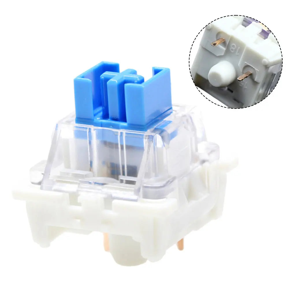 50 PCS Keyboard Switch Keyboard Clicker Key Replacement 3 Pin Tactile Switch Electrical Equipment & Supplies Parts