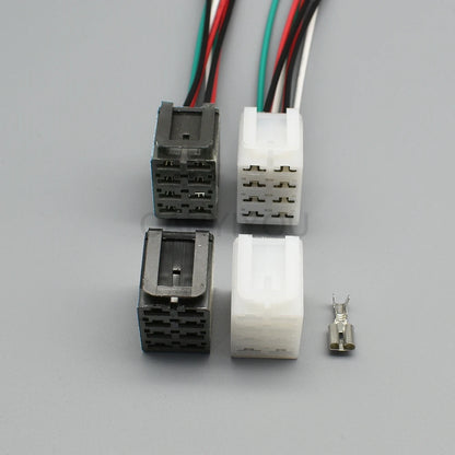 8-Pin Excavator Rocker Switch Connector DJ7086-6.3-21 — Heavy Equipment Wiring Plug