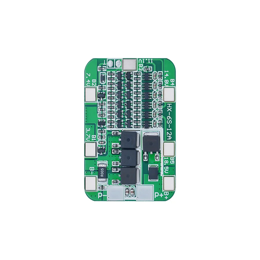 6S Li-Ion Battery BMS Protection Board ¨C 24V Charger Module for 18650 Drill, Motor & DIY Lipo Projects
