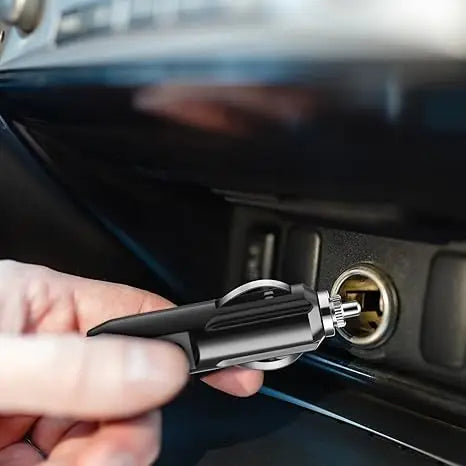 Long Nose Car Cigarette Lighter Plug 12V 24V DC Male Adapter with LED