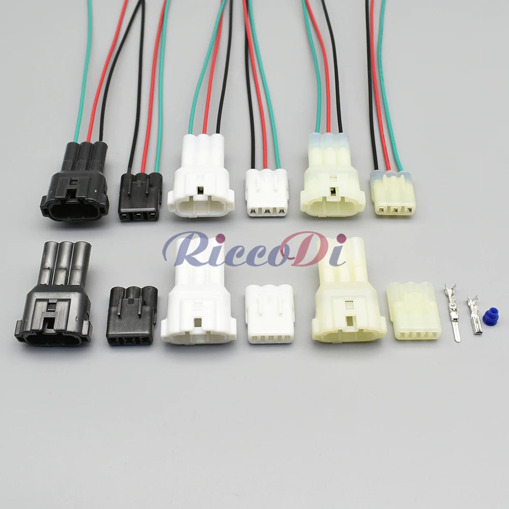 3 Pin 2.2mm EFI Pump Connector 6187-3801 6180-3451 DJ7035F-2.2 Waterproof Male Female