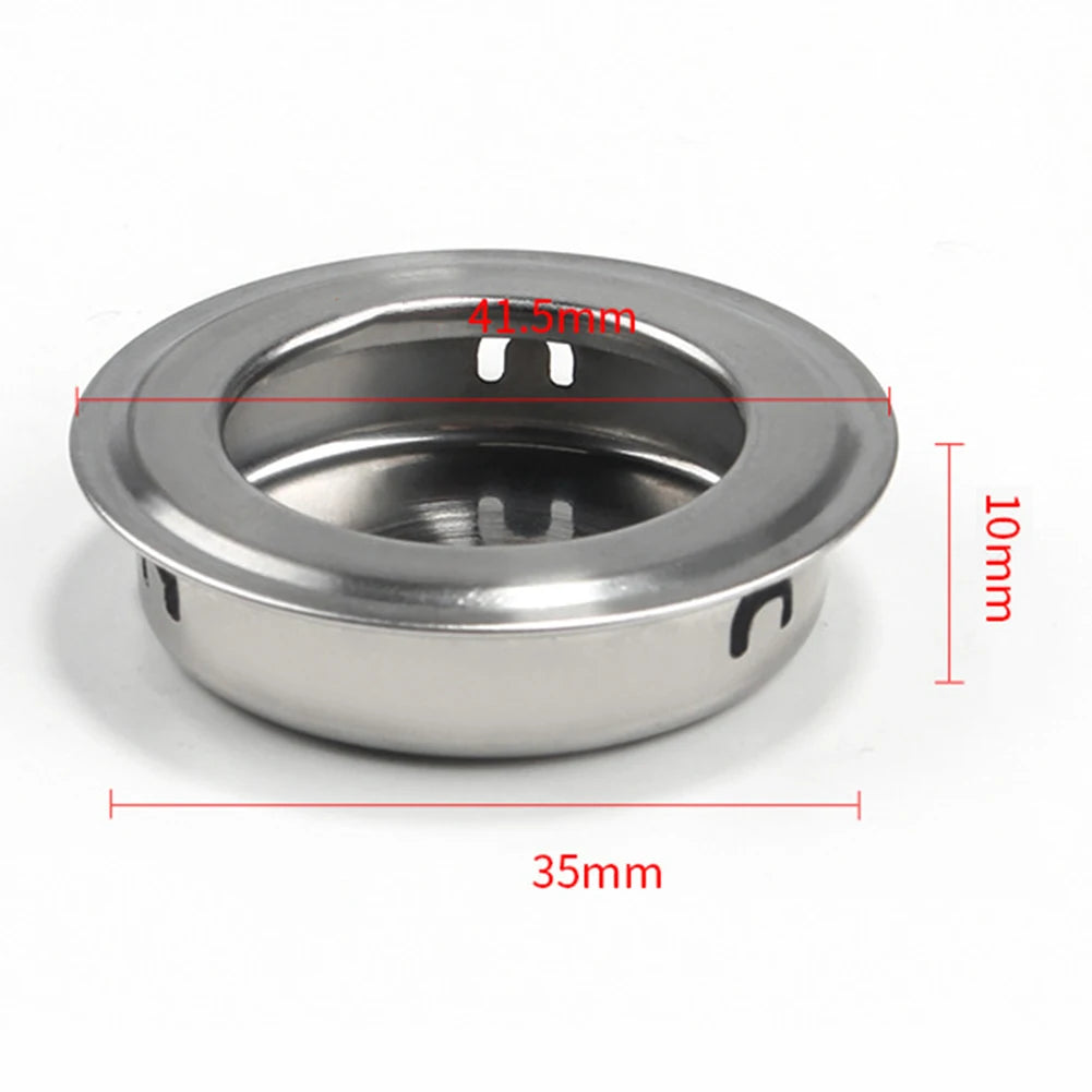 Stainless Steel Satin Circular Flush Sliding Door Handle Set Recessed Round Pull Handle for Pocket Doors Interior Use