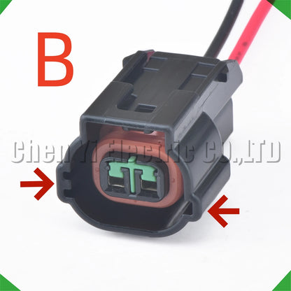 2 Pin Fuel Injector Connector PU465-02127 HD035-02027 06A973722 for Hyundai Kia