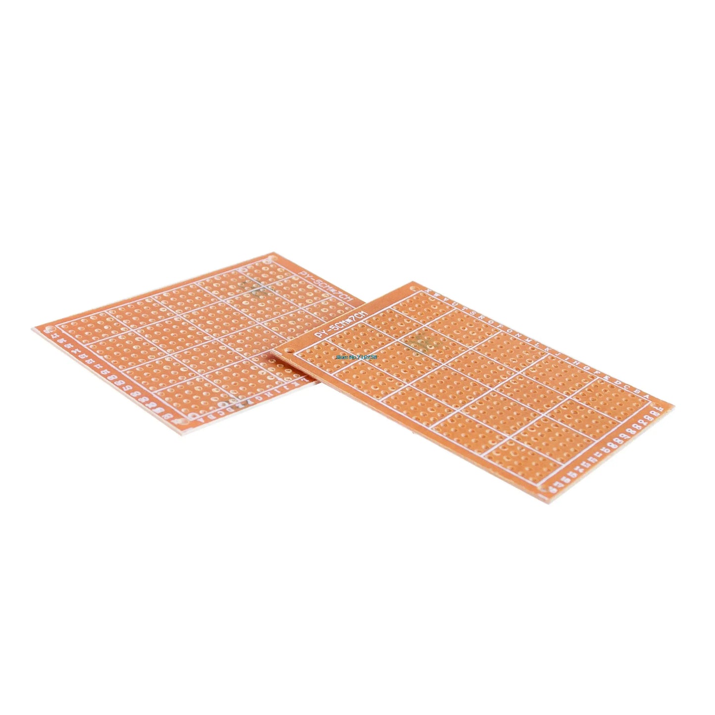 5×7cm DIY Prototype PCB Universal Perfboard 2.54mm Pitch (5-Pack)