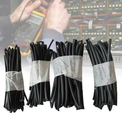 Set of 4 Heat Shrink Tubes for Electrical Wiring Each 1 Meter Sizes 3mm 4mm 5mm 6mm Used for Insulation and Repair